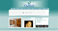 Desktop Screenshot of clinus.com.br