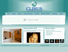 Tablet Screenshot of clinus.com.br
